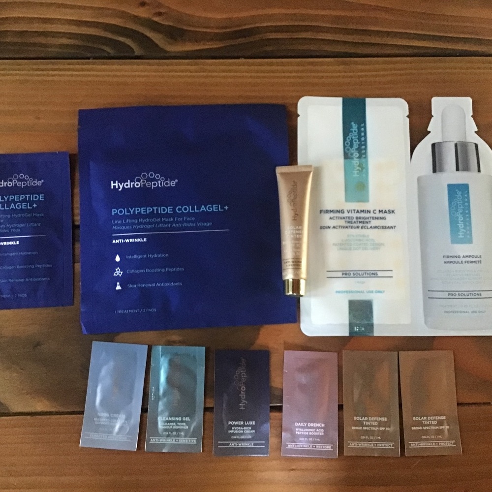 HydroPeptide samples